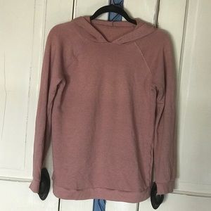 Dusty pink hoodie